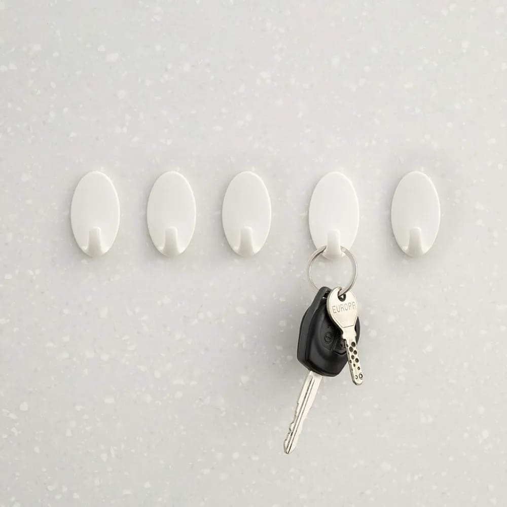 Hook (White) (5'pcs ) 27x47x20mm