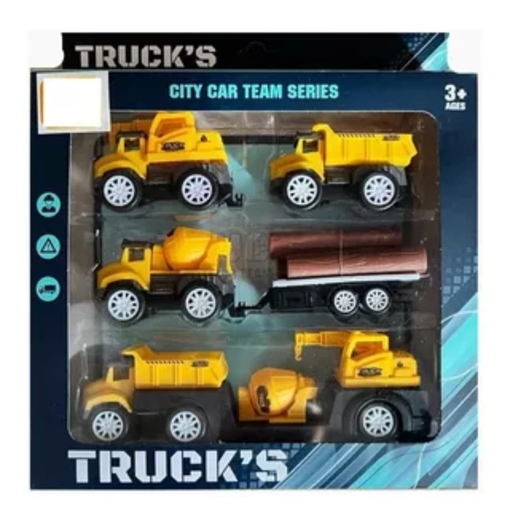 City car team 5pc set TRUCK'S 
