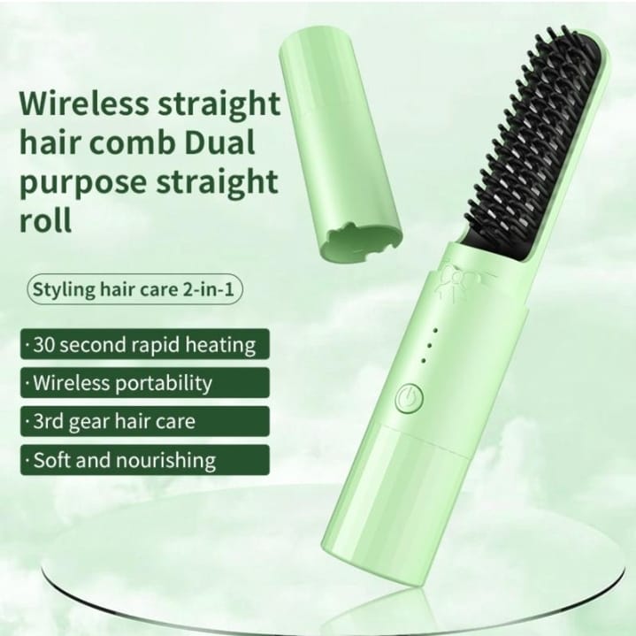 portable Hair Straightening Brush