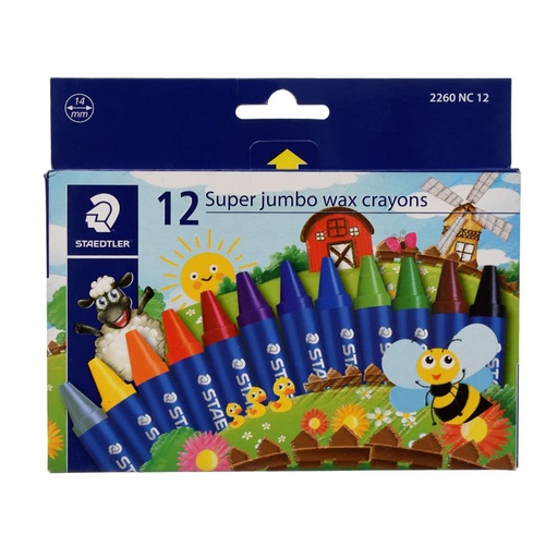 [CC000169] Crayons Color (12 Color) 2290 13.5x13cm