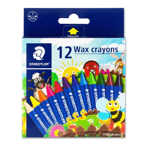 [CC000168] Crayons Color (12 Color) 2200NC12 10x12cm