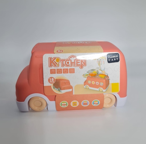 [CC000309] Kitchen Set Toys (Pink) 120-HY0424-23 21x12x11cm