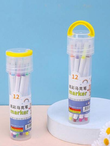 [CC000342] Marker Pen (18 Color)  Mix 6001-18 18x5cm