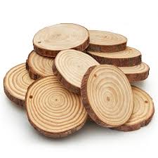 [CC000470] Round Wood Slices(5Pcs)